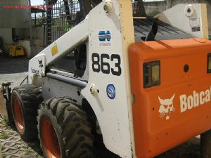 KİRALIK VEYA SATILIK BOBCAT 863 MİNİ YÜKLEYİCİ 2002 MODEL