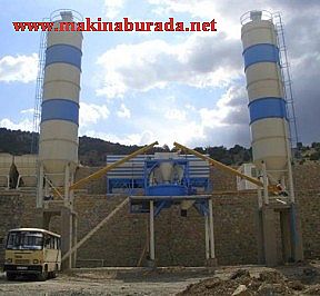 es-makina satılık 150 luk sabit beton santralı 