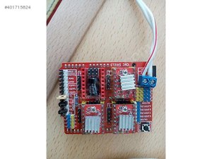 Cnc shield,Arduino R3,Motor sürücüleri,Güç kaynağı