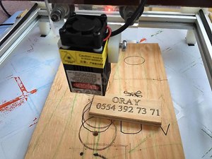 Lazer Cnc Markalama 2.5 w