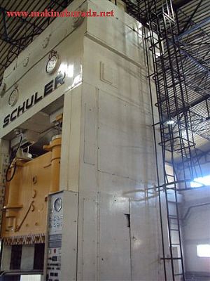 SCHULER 800 TON H TİPİ EKSANTRİK PRES