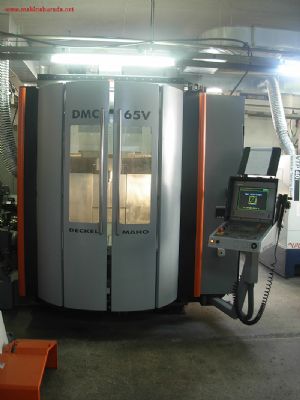 DMG DMC 65V Cift Tabla CNC Dik Isleme Merkezi