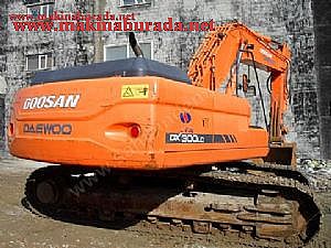 2006 MODEL-----DAEWOO DX 300---30 TONLUK PALETLİEKSKAVATÖR