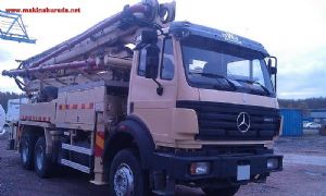 KİRALIK BETON POMPASI  Mercedes Benz 2631 6X4 PUTZMEISTER 36.16H