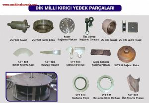 çelik elekörme ve konkasör döküm yedek parça imalatı