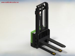 1 ton-2,5 ton MİKROLİFT marka elektrikli istif makinesi