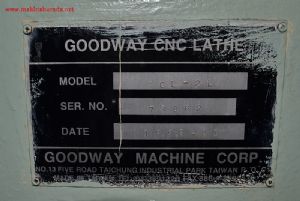 Satılık 2. El Goodway GCL-2L CNC Torna Tezgahı (8")