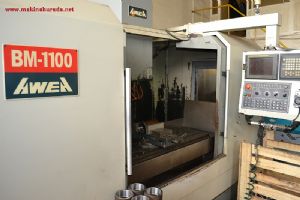 Satılık 2. El Awea BM-1100 CNC Dik İşleme Merkezi