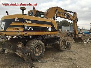 200 Model CAT M318 Ekskavatör Satılık