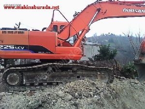 2007 MODEL DOOSAN 225 LCV EKSKAVATÖR PALETLİ ACİL SATILIK