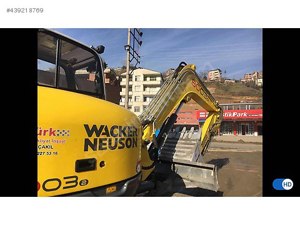 Mini Ekskavatör Wacker Neuson 8 Ton Hatasız