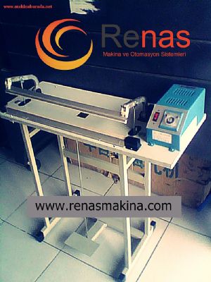 RENAS MAKİNA 40 CM PEDALLI POŞET AĞZI YAPIŞTIRMA MAKİNASI