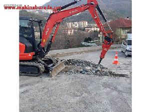 Masrafsız Az Çalışmış Sıfır Ayarında  Kubota U-48 Ekskavatör