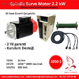 Spindle Servo Motor 2.2 kW