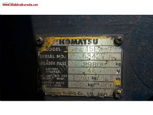 1996 1.5 Tonluk  Komatsu  Triplex Akülü Forklift