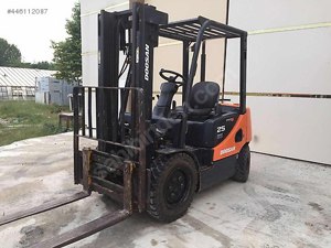 Acill Satılık Doosan 2.5 Ton-1.000 Saatte Çok Temiz