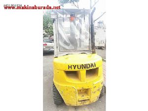  Hyundai 3 Tonluk Satılık Forklift Tribleks Dizel 4,70