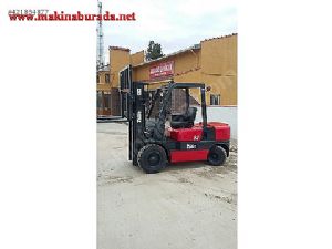 TCM 1.8 Ton Triplex Forklift + 4 Adet Araç