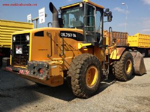 2008 model HYUNDAİ 757 -7A SATILIK LASTİKLİ LODER SANCAK MAKİNA