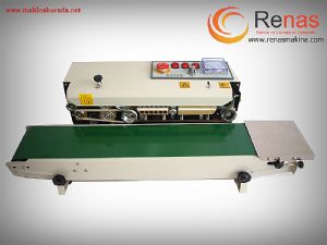 FR-800 Otomatik  poşet ağzı yapıştırma Makinası