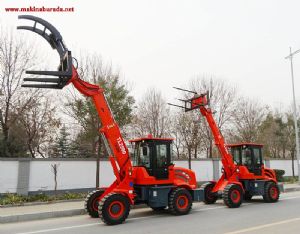 Efnan Makina Tl2500 4X4 Belden Kırma Lastikli Yükleyici