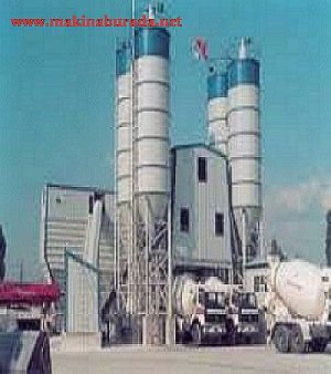 SATILIK 150 M3 BETON SANTRALLERİ