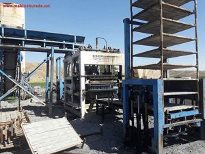 yarı otomatik 10lu briket bims makinasi