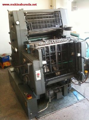 Heidelberg GTO 52 Tek Renk Ofset Baskı Makinesi