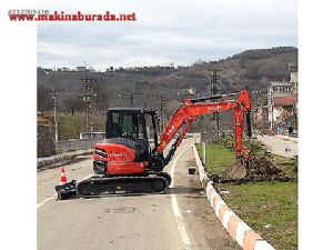 Masrafsız Az Çalışmış Sıfır Ayarında  Kubota U-48 Ekskavatör