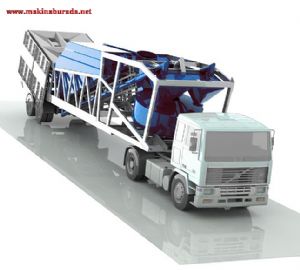 DemirStar Makinadan Satılık 30 m3 mobil beton santrali