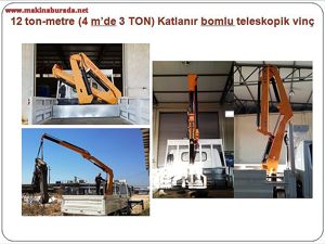 32 TM KATLANIR BOMLU TELESKOPİK VİNÇ