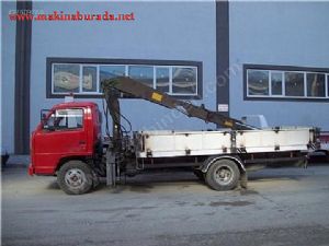 3,5 ton hiab mobil vinç İsuzu üstünde