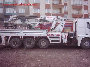 Acele Satılık 30 Tonlık Hiyap Vinç