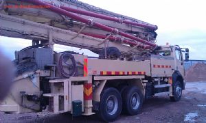 KİRALIK BETON POMPASI  Mercedes Benz 2631 6X4 PUTZMEISTER 36.16H