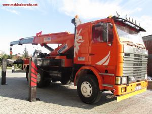 75 Ton Metre 3 Teleskopik Bomlu 22 Metre Araç Kurtarma Vinci