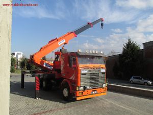 75 Ton Metre 3 Teleskopik Bomlu 22 Metre Araç Kurtarma Vinci