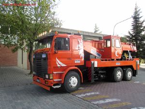 75 Ton Metre 3 Teleskopik Bomlu 22 Metre Araç Kurtarma Vinci