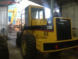 KOMATSU 350 LASTIKLI YUKLEYICI SAHIBINDEN SATILIK LODER 