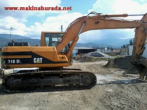 2000 MODEL CAT 318------20 TONLUK PALETLİ EKSKAVATÖR