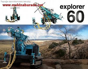 EXPLORER60-NQ 400 METRE PALETLİ HİDROLİK SONDAJ MAKİNESİ