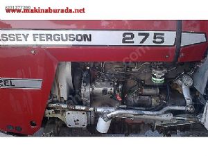 1982 Model Massey Ferguson 275 Traktör