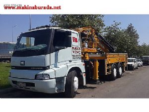 16 Tonluk Çift Kırma Vinç 1998 Model BMC Kamyon