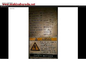 2013 Model CNC Torna Makinesi Temiz