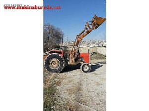 1988 Model Massey Ferguson  285 Traktör Kepçe Acil 