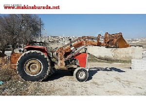 1988 Model Massey Ferguson  285 Traktör Kepçe Acil 