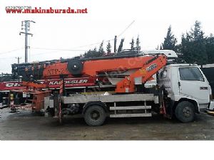  24 Tonluk  2014 Model Full Oransal Ansan Kamyon Üstü Vinç