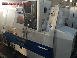  1998 Model Daewoo Puma 200m  MS C Eksenli Karşı Aynalı CNC Torna