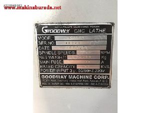 2005 Model Goodway GA 330 CNC Torna Satılık 