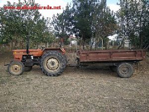 1979 Model Fiat 480 Traktör Römork ve Pulluk Acil Satılık