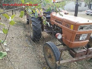 1979 Model Fiat 480 Traktör Römork ve Pulluk Acil Satılık